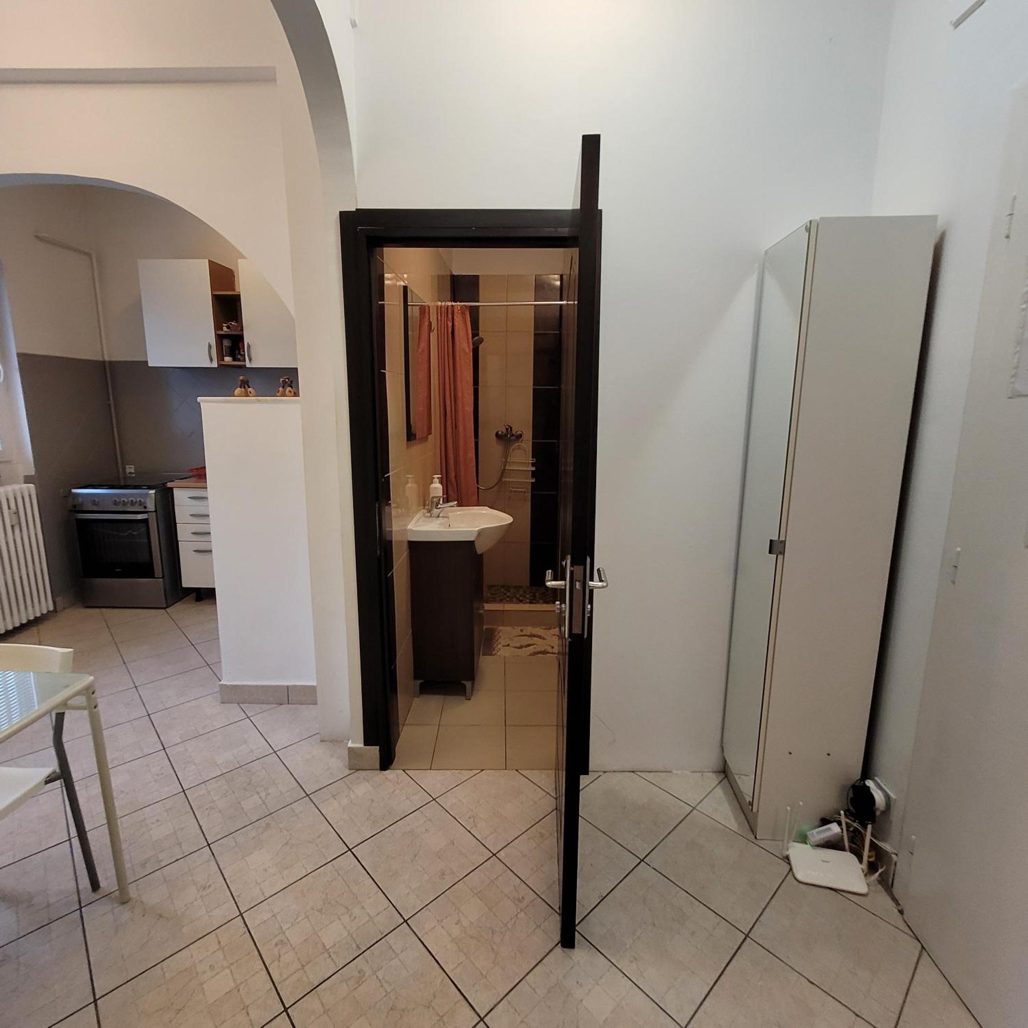 Anastasia Bratianu Apart 24 A Self Check From 2 Pm بوخارست الغرفة الصورة